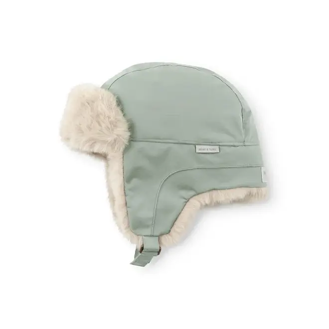 MATCRISTER teddy lined winter hood Slate gray