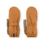 MATCESAR fleece lined mittens Brown sugar