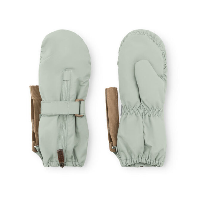 MATCESAR fleece lined mittens Slate gray