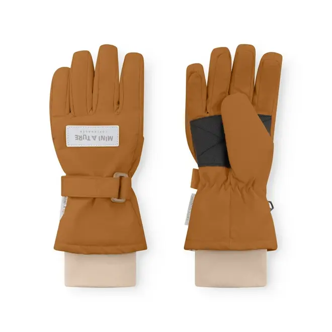 MATCELIO gloves Brown sugar