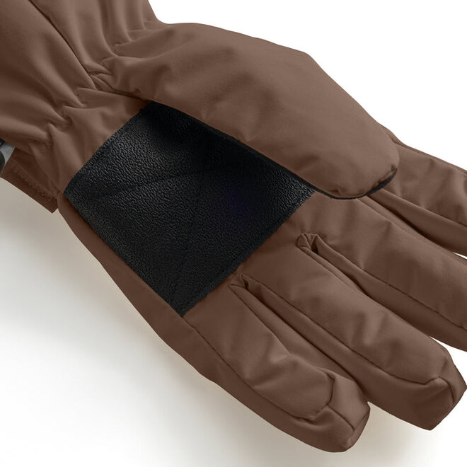 MATCELIO gloves Chestnut brown