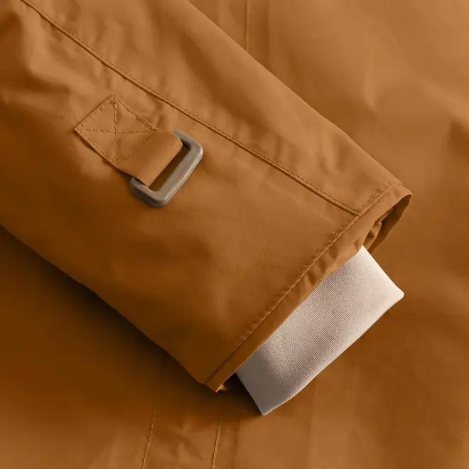 MATWALLY fleece lined winter jacket Brown sugar