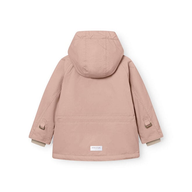 MATWALLY fleece lined winter jacket Adobe rose