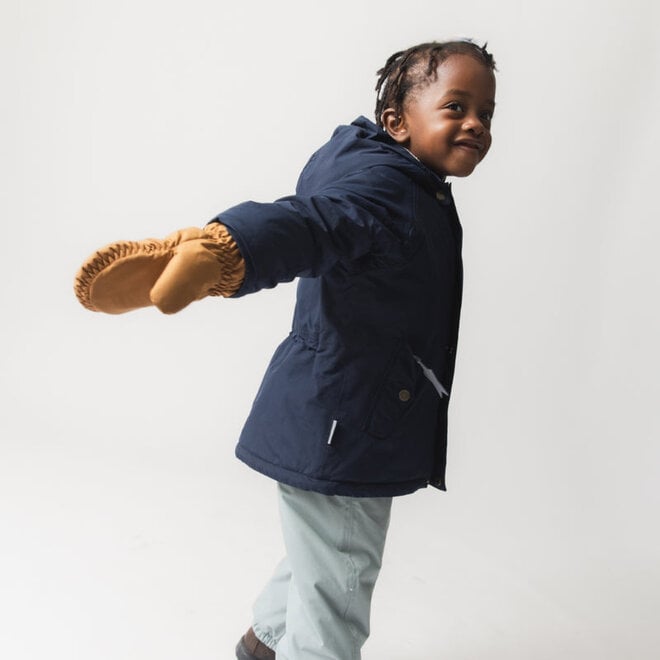 MATWALLY fleece lined winter jacket Outer space