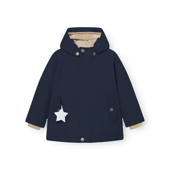 MATWALLY fleece lined winter jacket Outer space