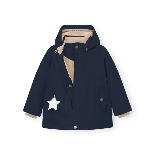 MATWALLY fleece lined winter jacket Outer space