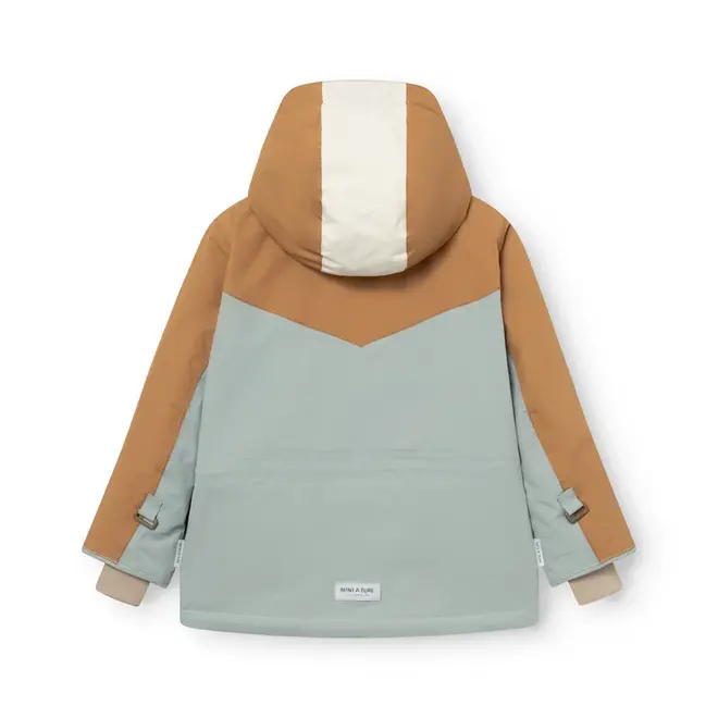 MATWALDO fleece lined winter jacket Slate gray - Brow
