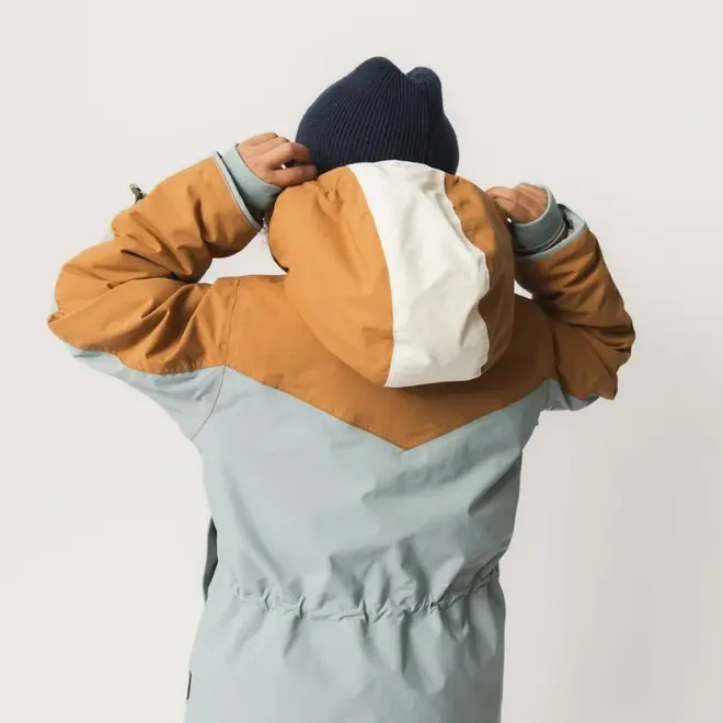 MATWALDO fleece lined winter jacket Slate gray - Brow