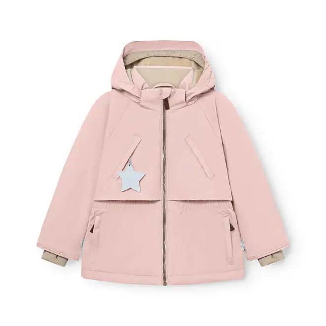 MATALGEANA fleece lined winter jacket Adobe rose