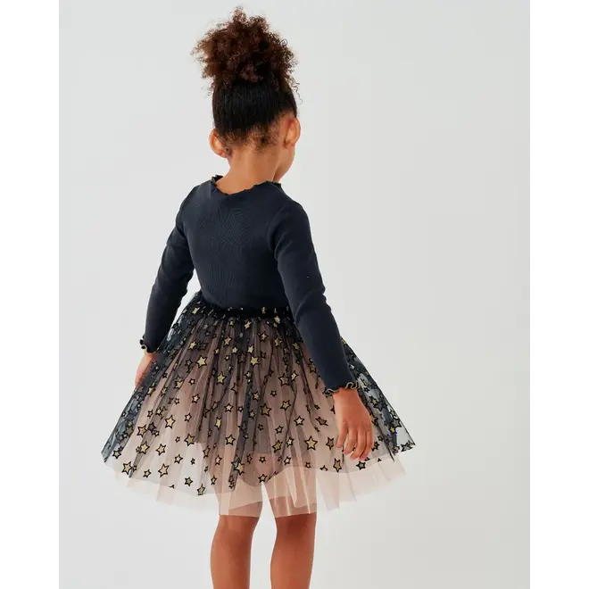 Petite Hailey Kiera Star Tutu Navy