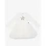 Petite Hailey Hailey LS Star Tutu Ivory
