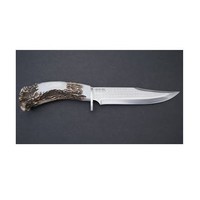 Silver Stag, Short Bowie - 1095 Carbon Steel, Crown Handle