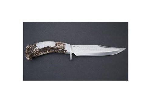 Silver Stag Silver Stag,  Short Bowie - 1095 Carbon Steel, Crown Handle
