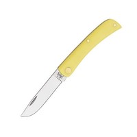 Case Cutlery Sod Buster Jr, Carbon Steel (CV)- Yellow Synthetic Handle