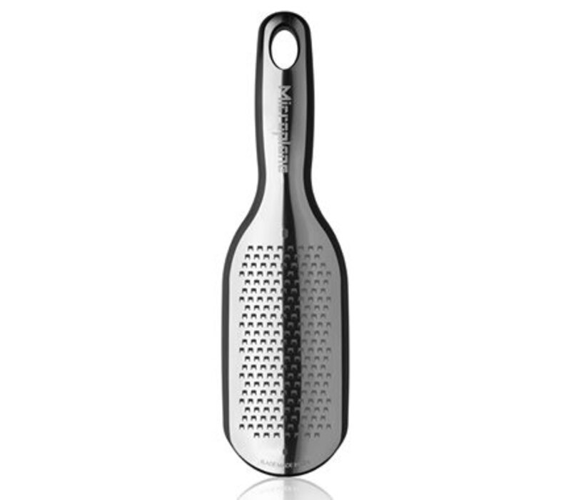 Microplane Elite Series Coarse Grater With Catcher - Black