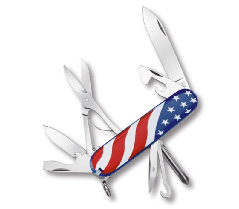 Victorinox, Swiss Army Super Tinker - U.S. Flag, 14 Functions