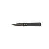 Pro-Tech Knives, LLC Pro-Tech, Godson Auto Black Handle, Black Blade, Plain Edge, 154 CM