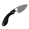 Spyderco Knives (Discontinued) C207GP--Spyderco, Ouroborus w/ Black G-10 Handle and VG-10 Stainless Blade