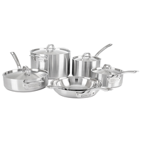 Viking Professional 5-Ply 18/10 Stainless 10 Piece Cookware Set
