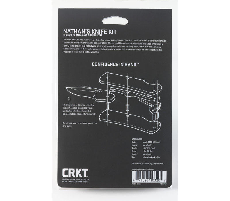 CRKT, Nathan's Knife Kit Lockback
