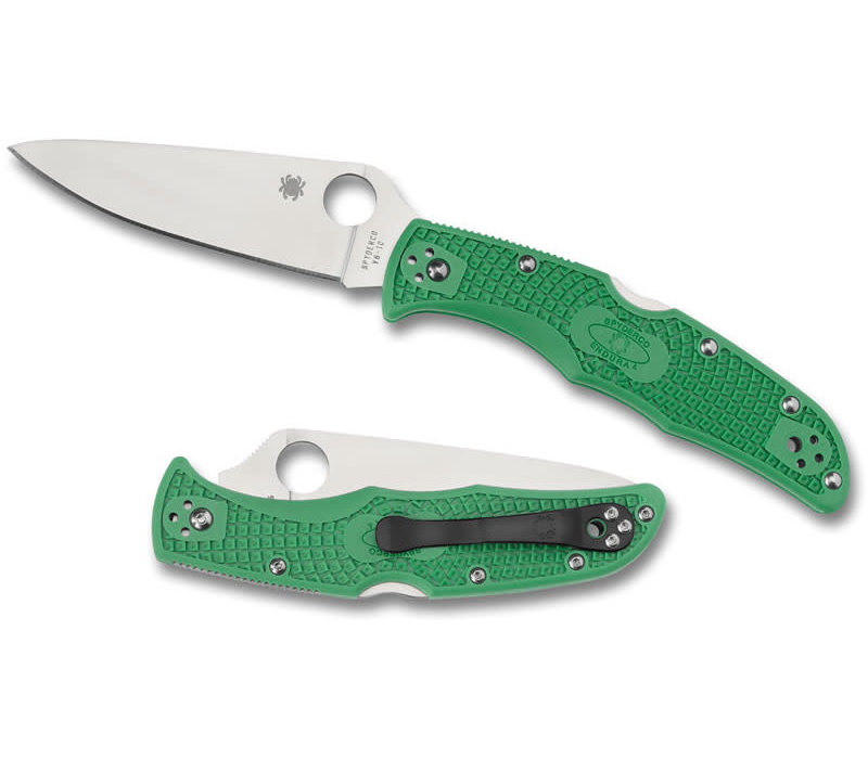 Spyderco, Endura 4, Green FRN & VG-10