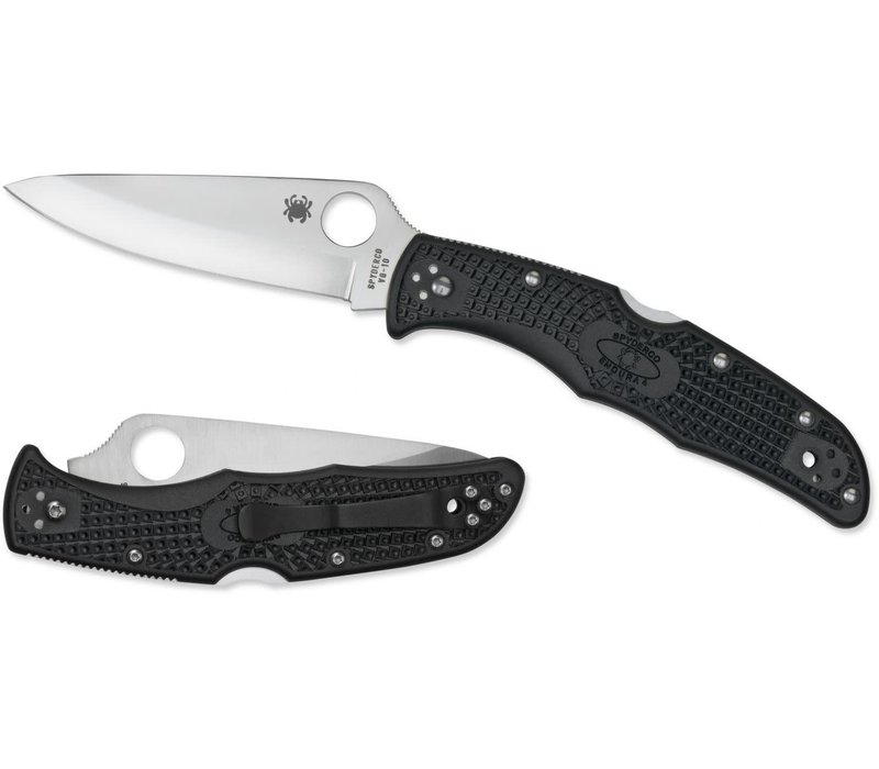 C10PBK--Spyderco, Endura 4 w/ Black FRN and VG-10 Stainless Blade