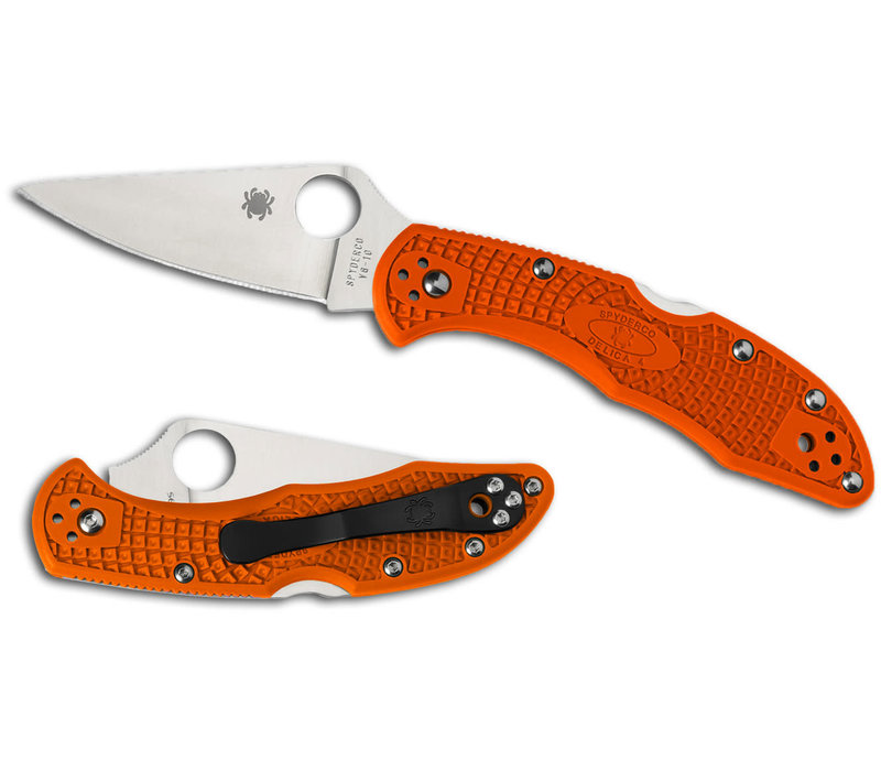 Spyderco Delica 4 Lightweight Orange FRN, VG10