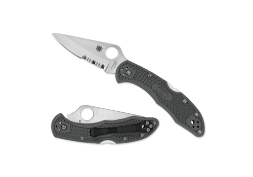 Spyderco Knives C11PSFG--Spyderco, Delica 4 Lightweight Foliage Green Handle