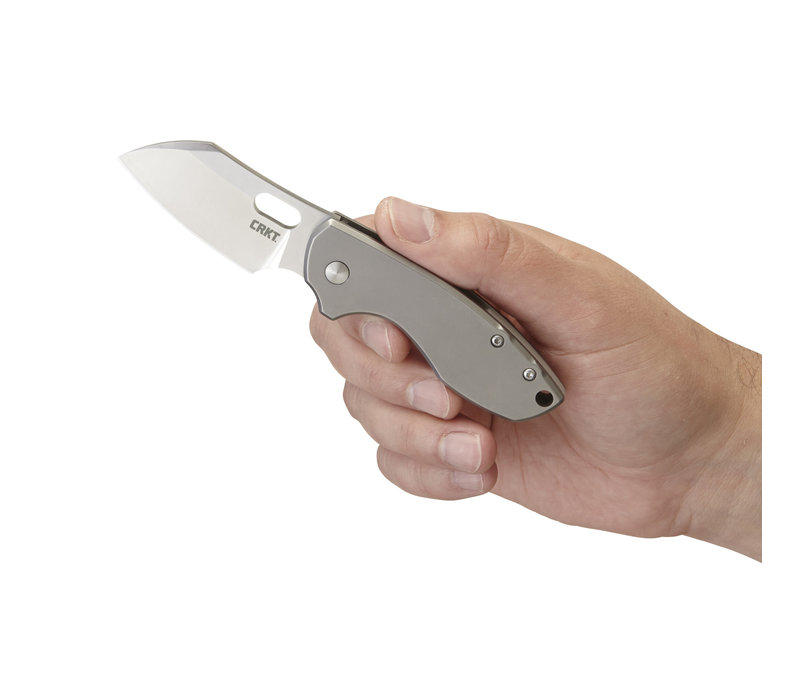 CRKT Pilar Folding Knife- Stainless