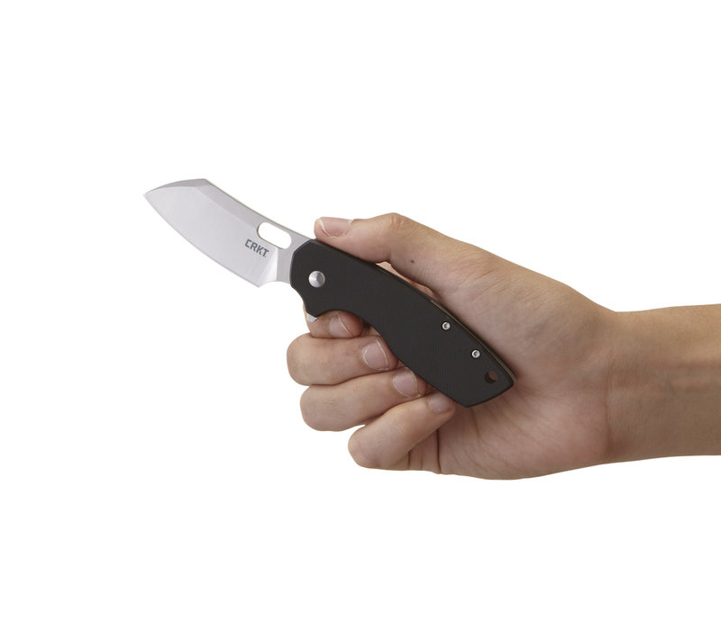 CRKT Pilar Large Flipper, Black G10 Handle