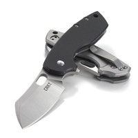 CRKT Pilar Large Flipper, Black G10 Handle