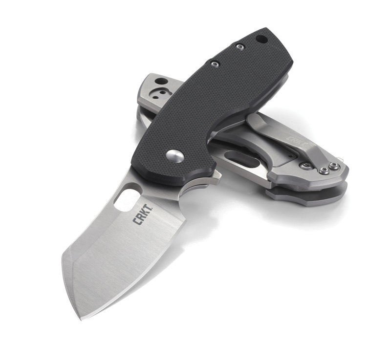 CRKT Pilar Large Flipper, Black G10 Handle