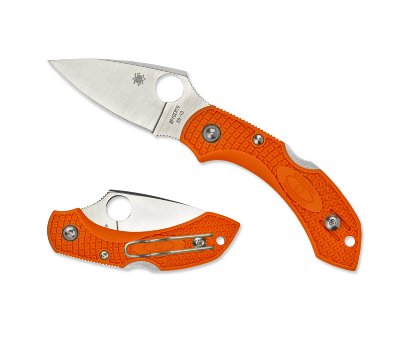 Spyderco Dragonfly 2 Lightweight Orange FRN, VG10