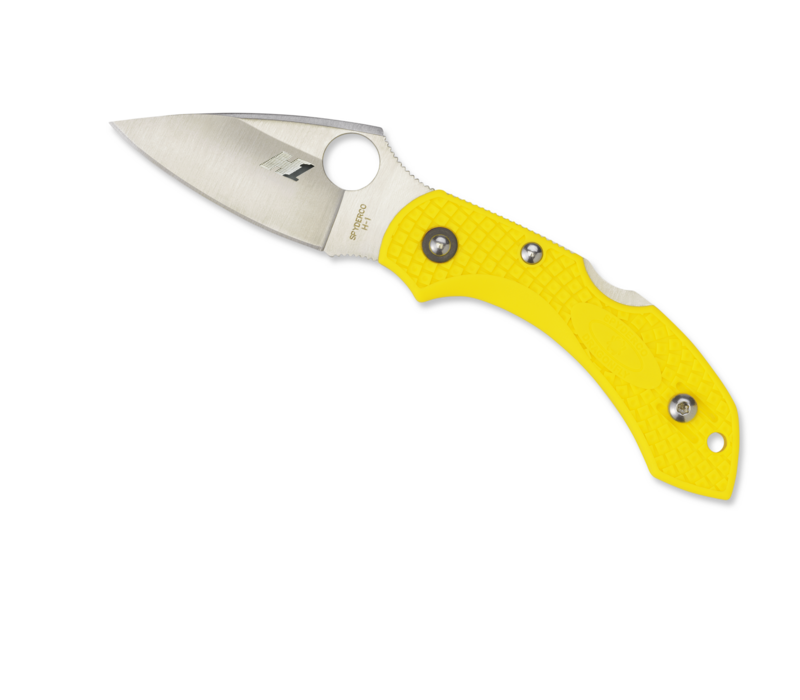Spyderco, Dragonfly 2 Salt Yellow FRN and H-1 Steel
