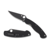 Spyderco Knives Spyderco Military Model Folder-Black G-10 Handle & CPMS30V Black Coated Blade