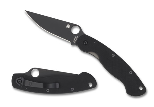 Spyderco Knives Spyderco Military Black G10 & Black CPM S30V
