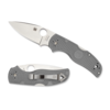 Spyderco Knives Spyderco, Native 5, Gray FRN Handle,  Micro-Melt Maxamet Blade