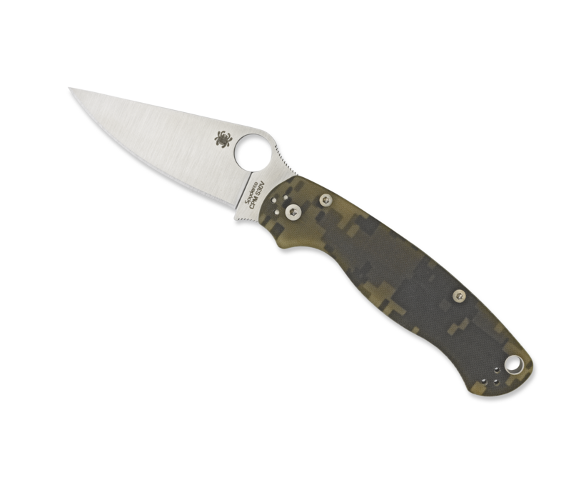 Spyderco, Paramilitary 2, CPM S45V, Digital Camo G10 Handle