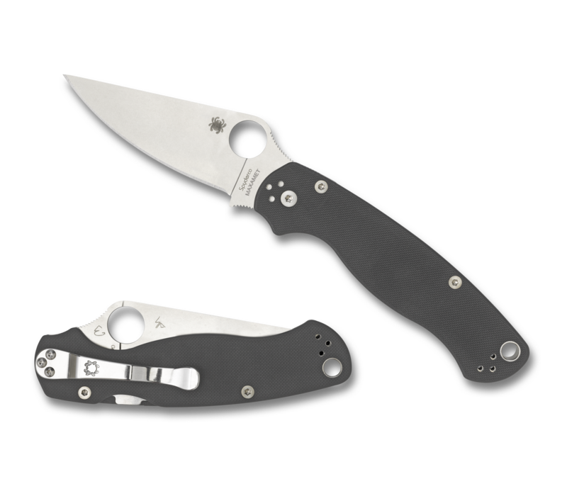 Spyderco Para Military 2 Maxamet Steel
