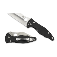 C85GP2--Spyderco, Yojimbo 2 w/ Black G-10 Handle and CPMS30V Powdered Steel Blade