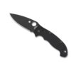 Spyderco Knives Spyderco, Manix 2 XL, Black G10 Handle, CPMS30V Black Blade