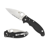 Spyderco, Manix 2, Black G-10 and CPMS30V, ComboEdge
