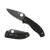 Spyderco Knives Spyderco, Tenacious Black G10 Handle, 8Cr13MoV Stainless Black Blade