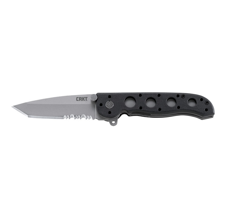 CRKT M16 Tanto Flipper Triple Point Serrations