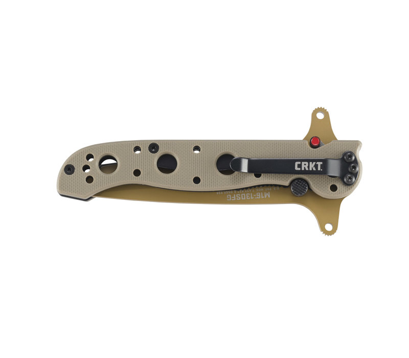 CRKT M16-13DSFG Tanto Desert Tan, Veff Serrations