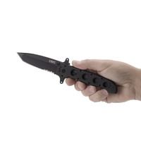 CRKT M16 Special Forces Black Tanto Triple Point Serrations