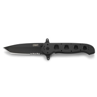 CRKT M16 Special Forces Black Tanto Triple Point Serrations