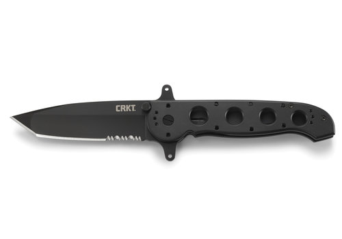 CRKT CRKT M16 Special Forces Black Tanto Triple Point Serrations