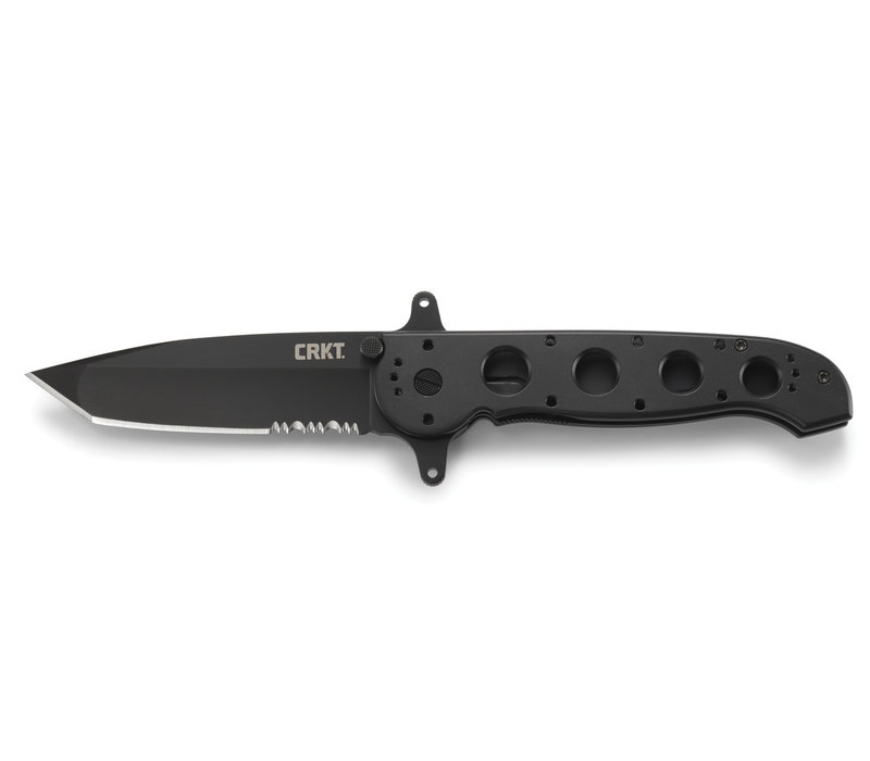 CRKT M16 Special Forces Black Tanto Triple Point Serrations