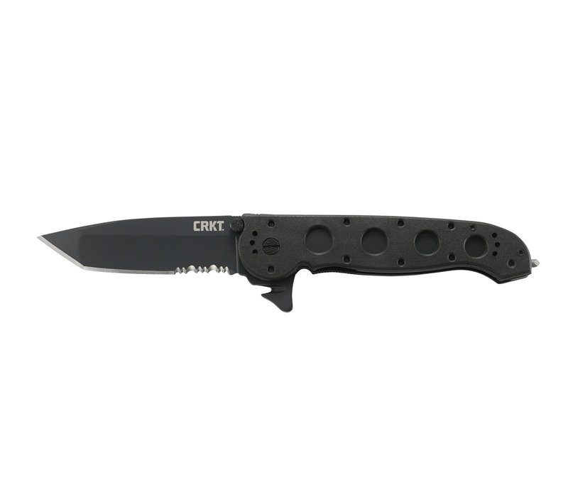 CRKT, Black Tanto, Triple Point Serrations, Strap Cutter, Glass Breaker